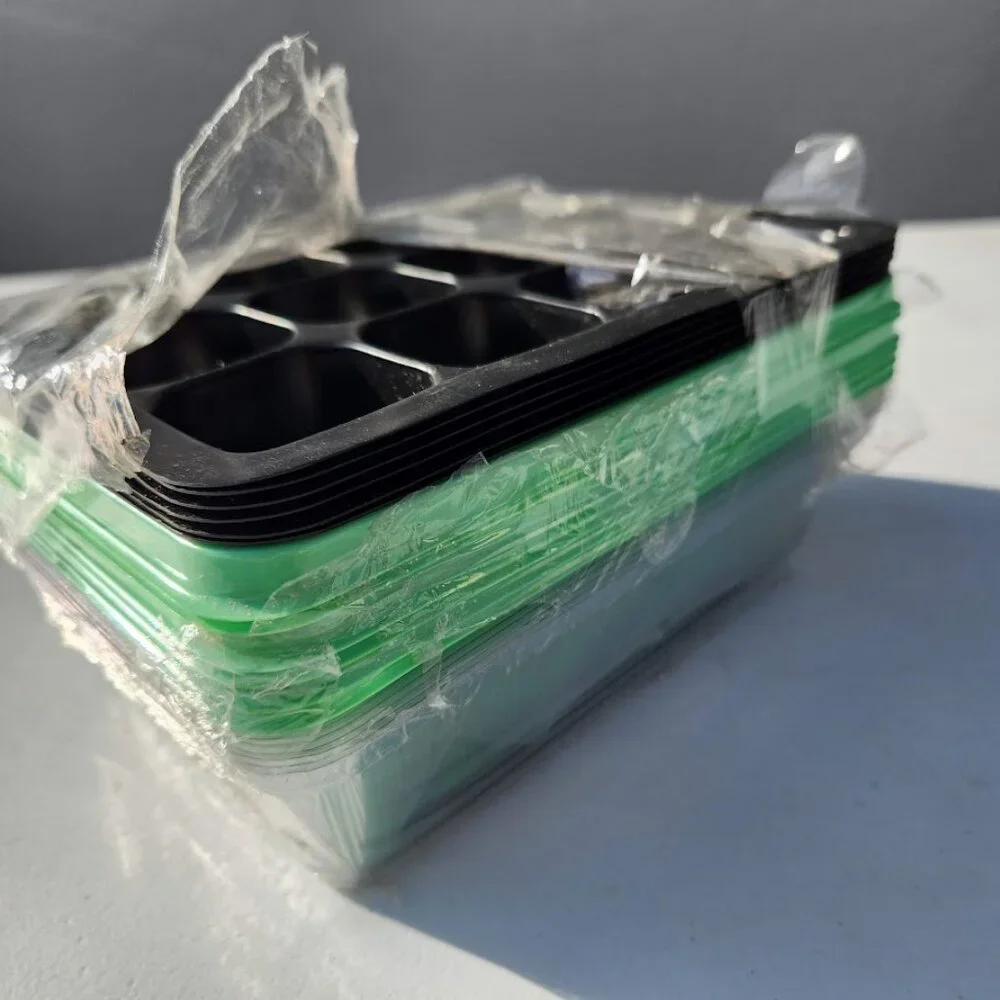 NEW 6 Pack Germination Tray Garden Supplies Gardening Plant Starter Trays 12 Pla